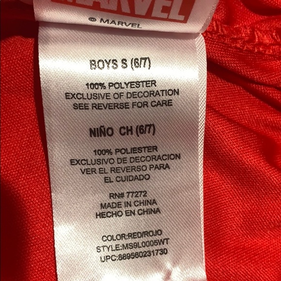 Marvel Spider-Man Boy’s Shorts Size Small (6/7) - Picture 5 of 5